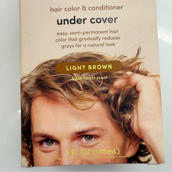 NIB! Men’s Hims Hair Color Light Brown Semi-Permanent 5 fl oz Set of 2 - Picture 3 of 10